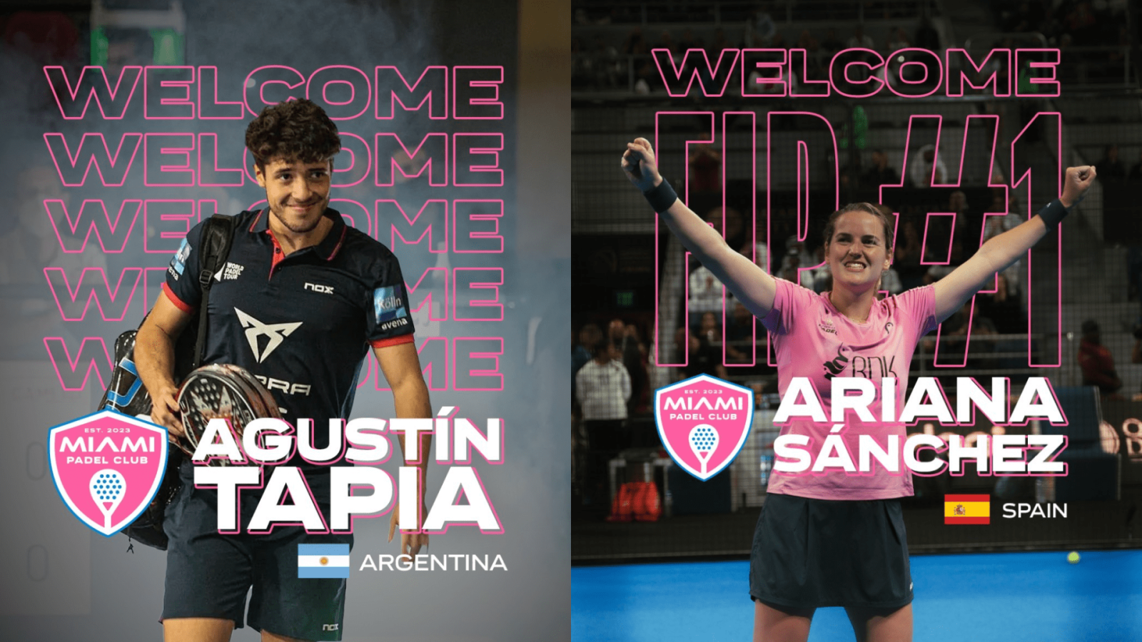 Le Miami Padel Club signe Agustín Tapia – PPL