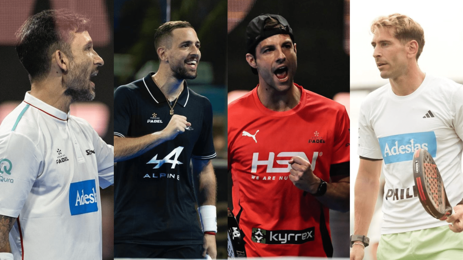 Quatre noms aux destins incertains – Momo, Sanyo, Capra et Álex Ruiz