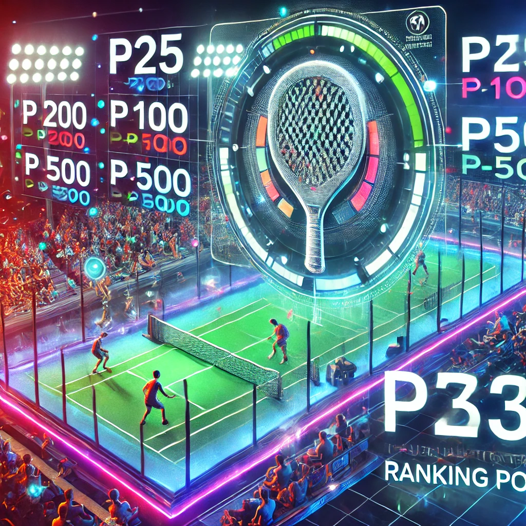 Outil de calcul simple du barème des points dans les tournois de Padel