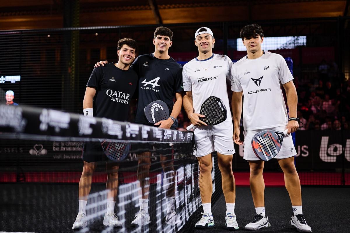 Coello et Tapia survivent à Cardona et Augsburger lors du P2 de Bruxelles