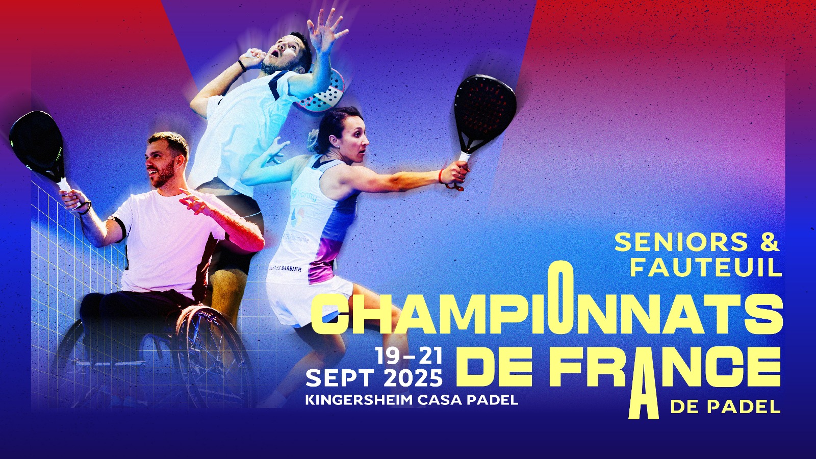 Championnats de France de Padel 2025 : un évènement tant attendu à Kingersheim