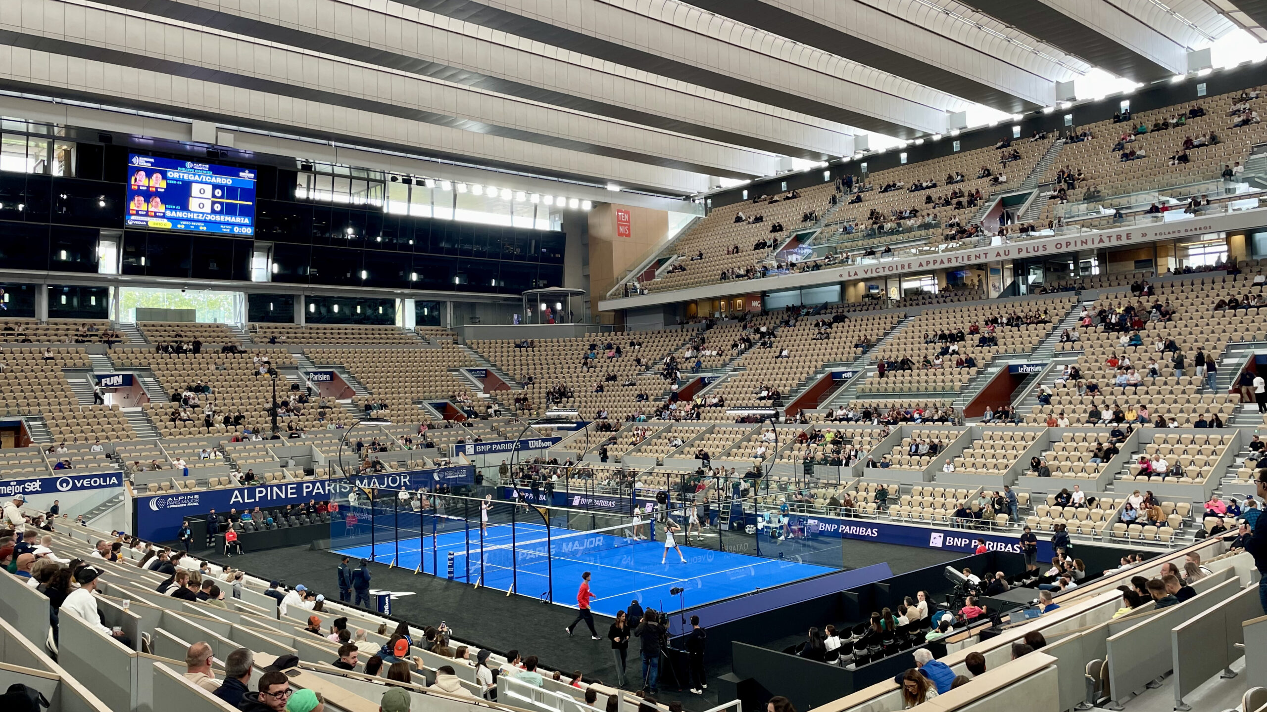 A la découverte d’un Premier Padel Major à Paris