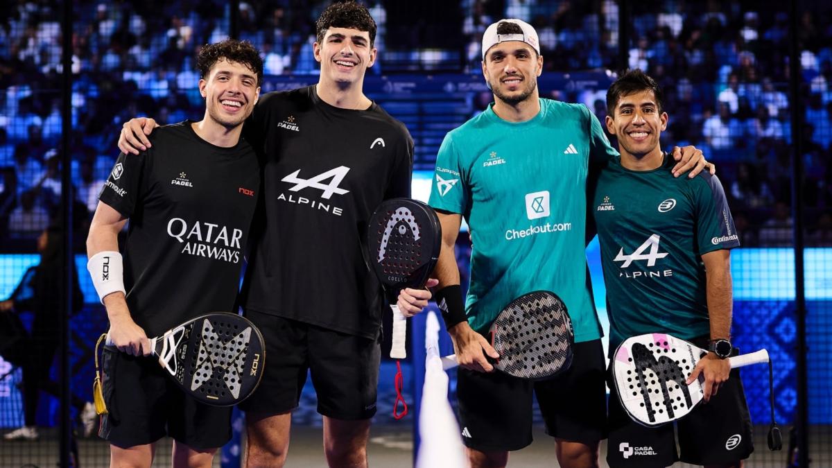 Duel inédit : Tapia et Galán affronteront Coello et Chingotto à la Reserve Cup